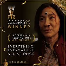 P V R C i n e m a s on X: \Congratulations to Michelle Yeoh from ...
